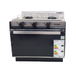 COCINA CON HORNO + 2 HORNALLAS C/VALV SEG (GAS ENVASADO)