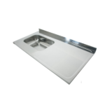 DHIN MESADA ACERO 1.40X0.60 BACHA SIMPLE