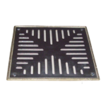 REJA  ACERO 12 X 12 C/MARCO