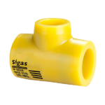 SIGAS TH TEE Normal Red  40 x 25 mm