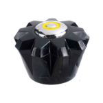 VOLANTE PLASTICO CRISTAL 71 NEGRO