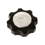 VOLANTE PLASTICO AZABACHE PLANO NEGRO