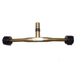 RAMAL LAVATORIO PLASTICO 3/8 C/TUERCAS