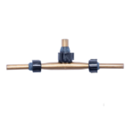 RAMAL LAVATORIO PLASTICO 1/2 X 3/8 C/TUERCAS