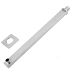 MOZART 8129 BRAZO LLUVIA "CUADRADO" 40 CM BLANCO