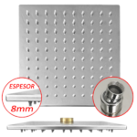 MOZART 8992 FLOR LLUVIA 4" CUADRADA 10 CM