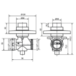 PIAZZA TEMPORIZADA DESCARGA INODORO - Imagen 2