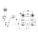 PIAZZA VILLAGE DUCHA C/TRANSFERENCIA EXTERIOR - Imagen 2