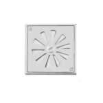 DELTA ART 1450 REJA/TAPA GIRA.BRONCE  15X15