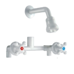 MEZCLADOR DUCHA SIN TRASNFERENCIA PLASTICA BLANCA ITEPA