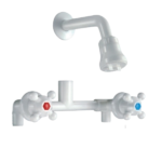 MEZCLADORA LAVATORIO PLASTICA BLANCA ITEPA