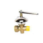 LLAVE GAS 3/4 M-H BRONCE C/CAMP