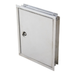 DHIN PUERTA DE ACERO LLAVE DE PASO 20 X 20