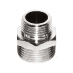 ROSCA CON TUERCA REDUCCION  3/4 X 1/2 MM CROMO