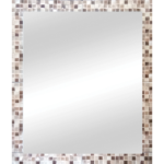 ESPEJO VENECITA 50 X 60 CREMA / BEIGE