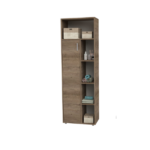 DELOS ORGANIZADOR BAÑO 1 PUERTA Y EST GRIS 60 CM (DZE06RNG)