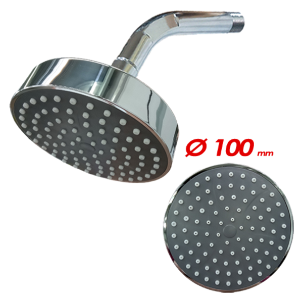 Ducha plástica con brazo Mozart 9991