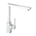 GENEBRE MONOCOMANDO COCINA MESADA "CUBIK" CROMO