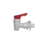 CANILLA PLASTICA ROJA DISPENSER ROSCA MACHO - 4201914