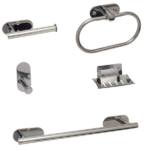 MOZART 9340 LONDON SET 5 PIEZAS P/BAÑO CROMO