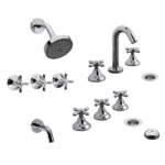 FV NEWPORT KIT GRIFERIA BAÑO X 3 - 0900.03/B2P-CR