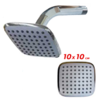 MOZART 2225 DUCHA CUADRADA PUNTA REDONDA GRIS BLISTER C/BRAZ