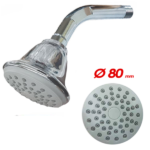 MOZART 2123 DUCHA TIPO CAMPANA REDONDA C/BRAZO Y ROSETA