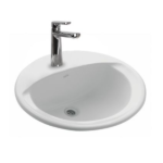 FERRUM BACHA OVAL SOBREMESADA C/REBALSE - ARMONICA - LO1F-B