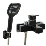 MOZART 5114 BEIJING MONOCOMANDO DUCHA C/TRANSF ABS NEGRA