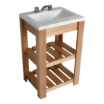 FERRUM TRAFUL VANITORY APOYO LAVATORIO PLASTICO 50 CM