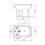 FERRUM BIDET BARI - Imagen 2