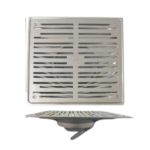 MOZART 9805 REJILLA 15 X 15 CM ACERO INOX