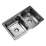 JOHNSON 304 PILETA DOBLE    R 63/18 F  70.5 X 43.5 X 18.5