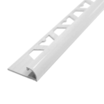 GUARDA ATRIM ALUMINIO BULLNOSE 10 MM X 2.5 MTS BLANCO - 5563