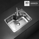 JOHNSON 304 PILETA SIMPLE LUXOR MINI SI55 A - 55 X 41.5 X 20 - Imagen 2