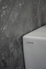 ATTIUM SERICA INODORO CORTO + ASIENTO GRIS - Imagen 3