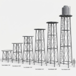 TORRE TANQUE DESARMABLE HASTA 1100 LITROS "ESPECIAL" 3 MTS - Imagen 2