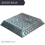 REJILLA PROTEC CHAPA 30 × 30 × 10 ALTA