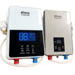 KLOSS CALENTADOR DE AGUA ELECTRICO COMPACTO GRIS