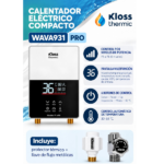 KLOSS CALENTADOR DE AGUA ELECTRICO COMPACTO PRO BLANCO - Imagen 2